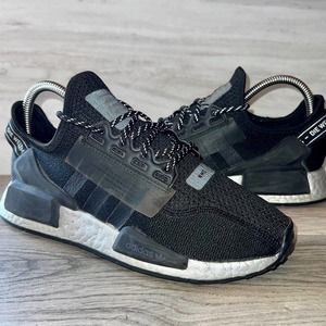 Adidas NMD R1 V2 Shoes in Silver Boost Metallic